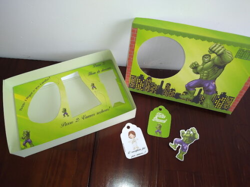 Caixa Kit Mini Confeiteiro Páscoa 5 Unidades