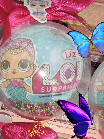 Convite Aniversário Lol Surprise Bola Festa Lol Boneca Luxo