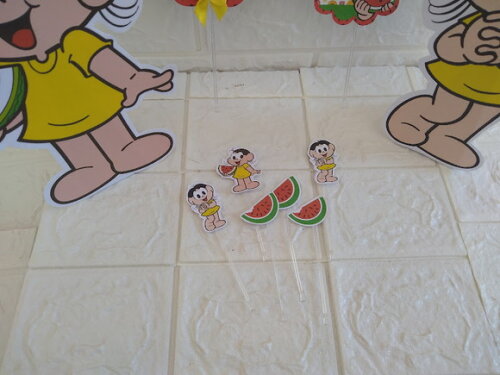 Festa Magali Turma da Monica Decoração Melancia Aniversário