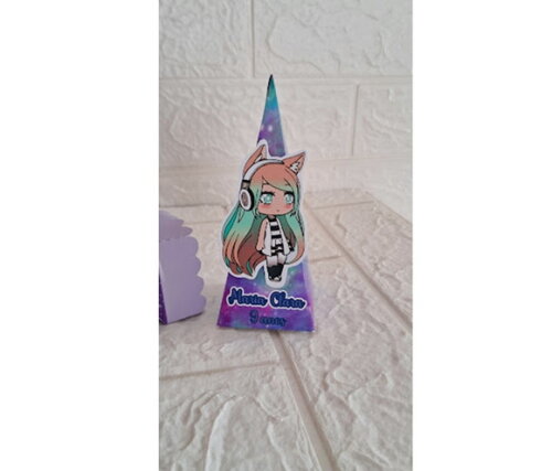 Kit 10 Lembrancinhas Personalizadas Gacha Life