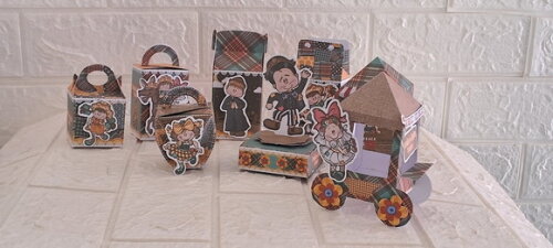 Kit 110 Itens Lembrancinha Personalizada Arraia Festa Junina