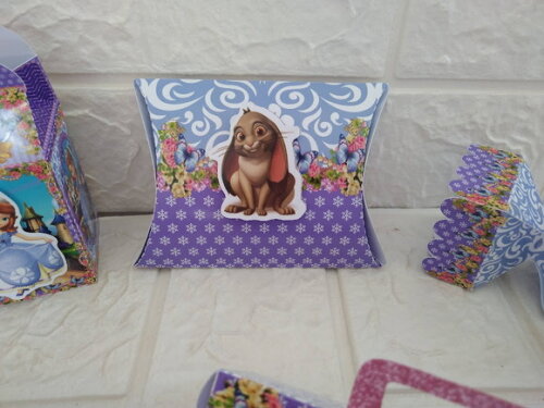 Kit 110 Lembrancinhas Princesa Sofia