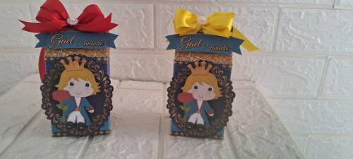Kit 110 Peças Lembrancinhas Personalizada o Pequeno Príncipe
