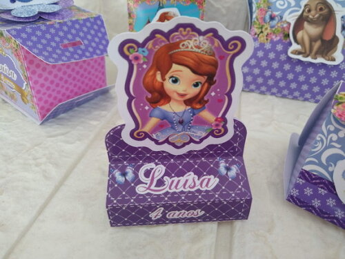 Kit 110 Lembrancinhas Princesa Sofia