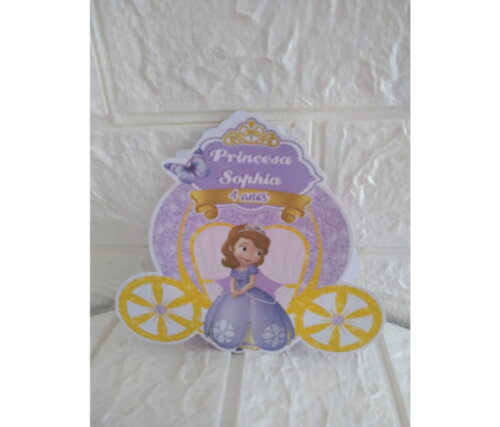 Kit 30 Lembrancinhas Princesa Sofia Personalizados Kit Festa