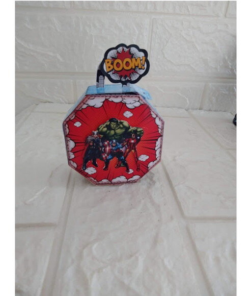 Kit 75 Peças Festa Lembrancinhas Personalizadas Vingadores