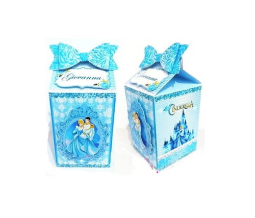 Kit de Personalizados Cinderela Lembrancinha Aniversário
