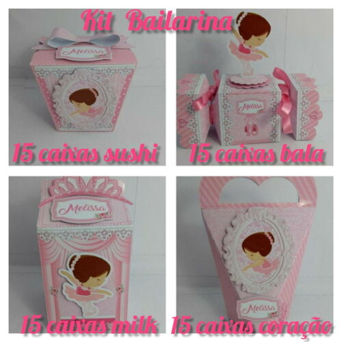 Kit de Personalizados Bailarina
