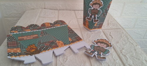 Kit de Personalizados Festa Junina Lembrancinhas 30 Itens