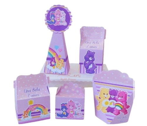 Kit Festa 30 Lembrancinhas Personalizada Ursinhos Carinhosos
