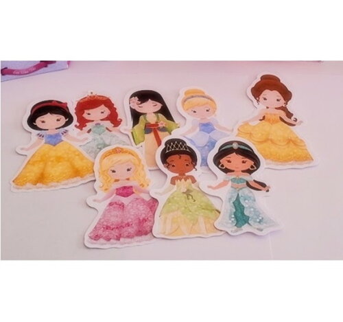 Kit Festa 60 Lembrancinhas Princesas Disney Caixas Montadas