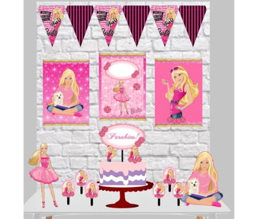 Kit Festa Barbie Personalizado