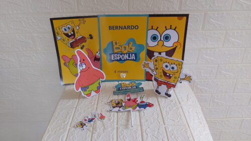 Kit Festa Bob Esponja Só Um Bolinho