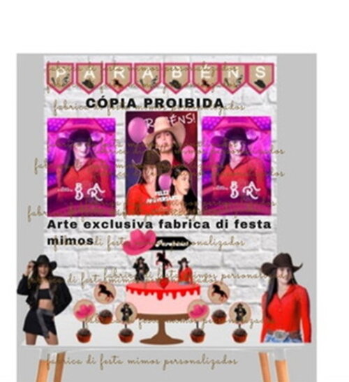 Kit Festa Boiadeira Ana Castela