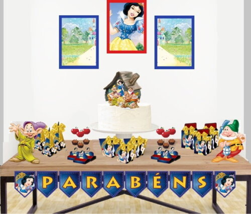 Kit Festa Branca de Neve