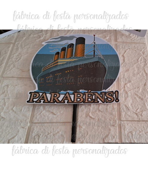 Kit Festa Decoração de Aniversário Titanic