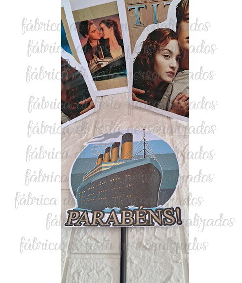 Kit Festa Decoração de Aniversário Titanic