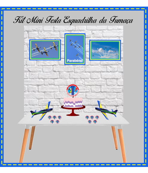 Kit Festa Esquadrilha da Fumaça