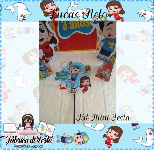 Kit Festa Lucas Neto