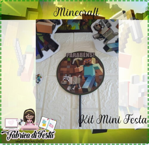Kit Festa Minecraft