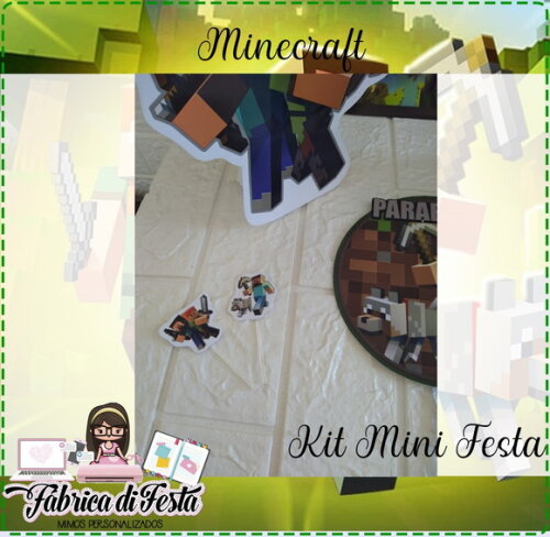 Kit Festa Minecraft