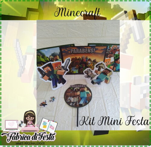 Kit Festa Minecraft