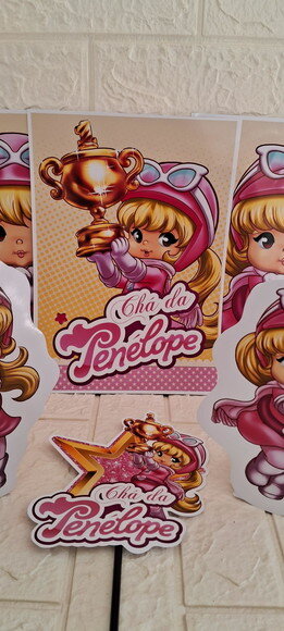 Kit Festa Penélope Charmosa Decoraçao de Aniversário