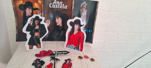 Kit Festa Personalizada Boiadeira Ana Castela Aniversario