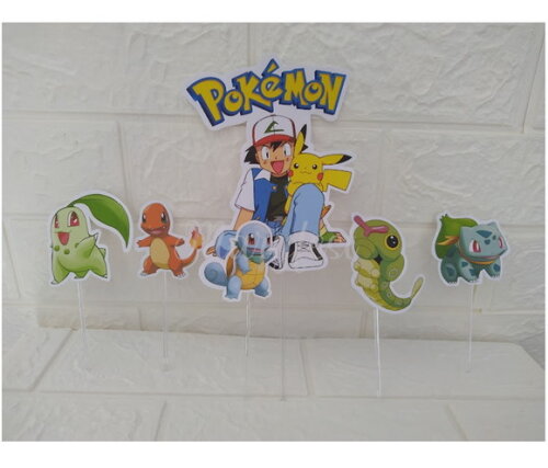 Kit Festa Pokemon Decoração de Aniversário Só Um Bolinho