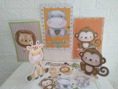 Kit Festa Safari Só Um Bolinho