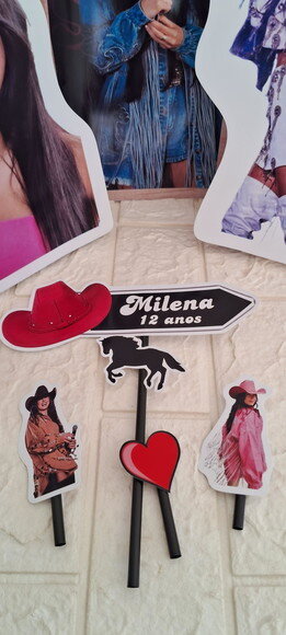 Kit Festa Só Um Bolinho Decoração Ana Castela Boiadeira