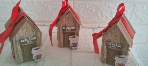 Kit Lembrancinha os Três Porquinhos Festa Aniversário