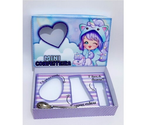 Kit Mini Confeiteiro Páscoa Infantil 5 Unidades