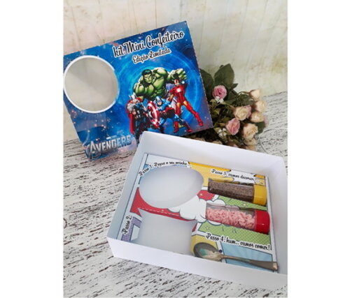 Kit Mini Confeiteiro Vingadores