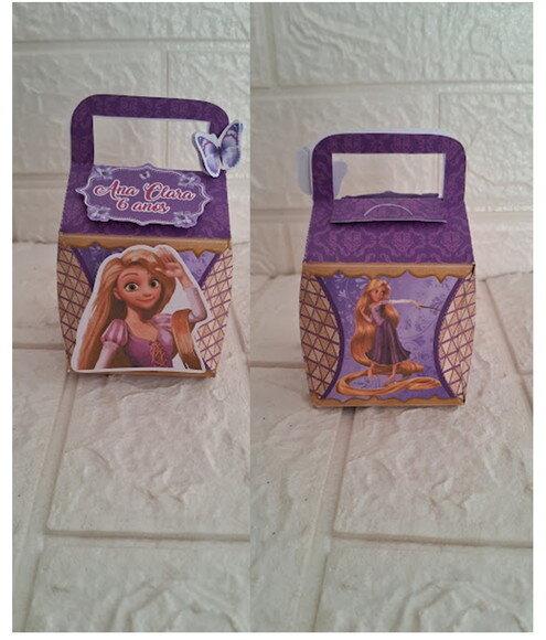 Kit Personalizados Rapunzel Enrolados Lembrancinha 40 Itens