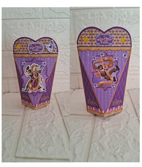 Kit Personalizados Rapunzel Enrolados Lembrancinha 40 Itens