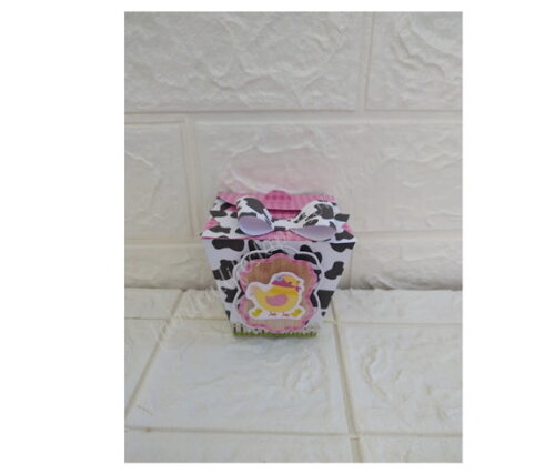 Kit: 30 Lembrancinhas Personalizadas Fazendinha Rosa