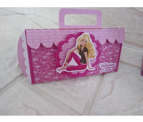 Kit: 60 Lembrancinhas Personalizadas Barbie