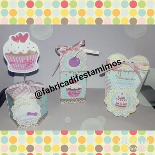 Lembrancinha Aniversário Confeitaria Festa Personalizados