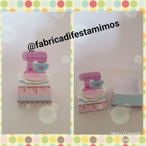 Lembrancinha Aniversário Confeitaria Festa Personalizados