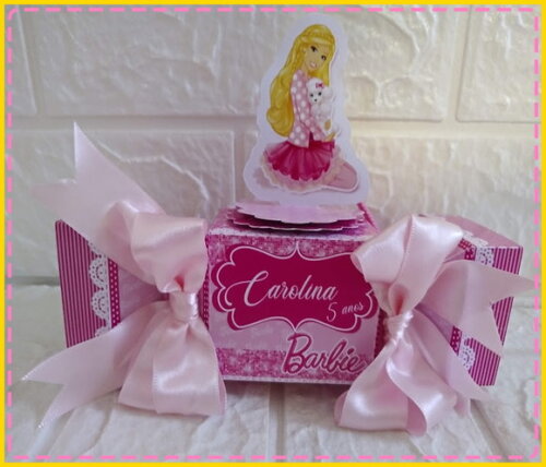 Lembrancinha de Aniversário Barbie Personalizados Festa 15 U