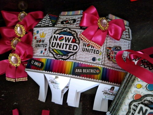 Lembrancinha de Aniversário Now United Kit Festa