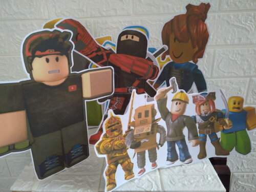 Lembrancinha de Aniversario Roblox Kit Festa Caixinhas