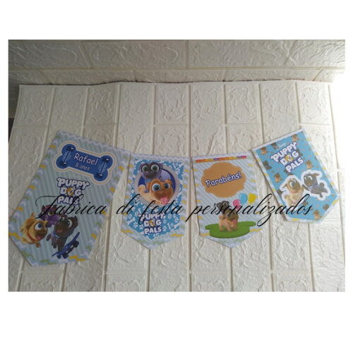 Lembrancinha de Aniversário Puppy Dog Pals Kit Festa