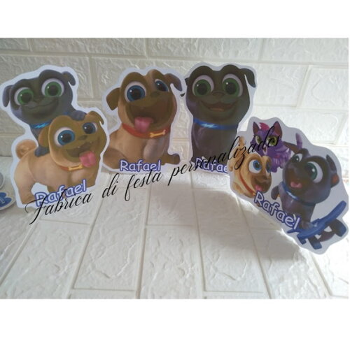 Lembrancinha de Aniversário Puppy Dog Pals Kit Festa