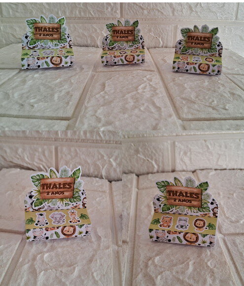 Lembrancinha de Aniversário Safari Festa Personalizados