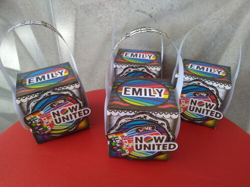 Lembrancinha Now United Caixa Foninho Personalizados