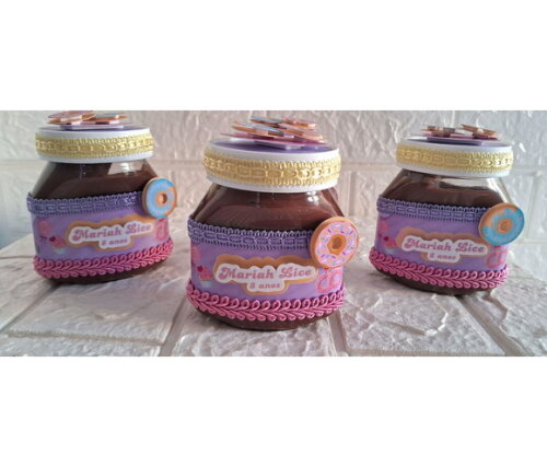 Lembrancinha Nutella Personalizada Luxo Aniversário Nutela