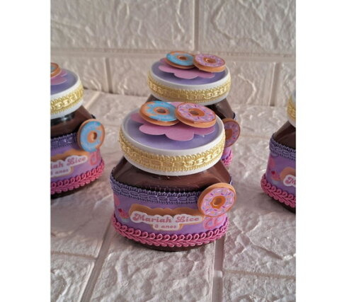 Lembrancinha Nutella Personalizada Luxo Aniversário Nutela