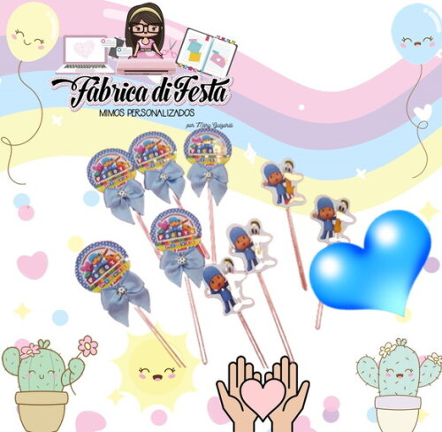 Lembrancinhas de Aniversário Pocoyo Kit Festa Infantil